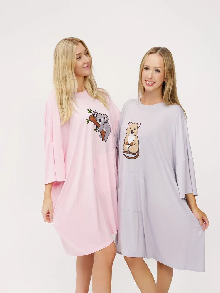 Muscle Mat Tanning Tee - Oversized