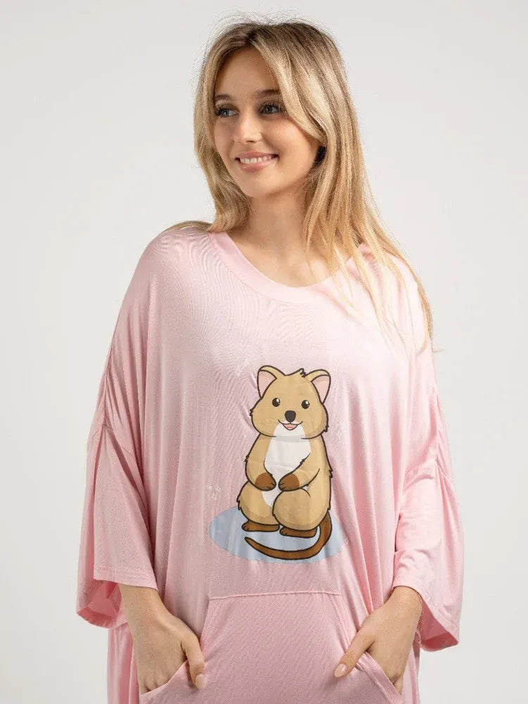 Muscle Mat Tanning Tee - Oversized